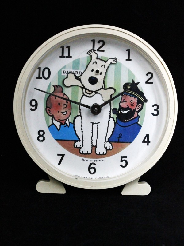 Vintage Mechanische Kuifje-wekker (Art. 4370)